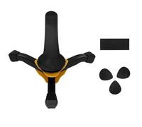 Trípode portátil para saxofón soprano, plegable, de 3 patas, soporte simple para clarinete, base estable, piezas de instrumentos musicales ligeros