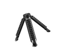 Trípode portátil plegable para fotografía al aire libre, soporte de textura para llavero, luces, linternas pequeñas, llavero portátil, trípode de luz