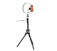 TRIPODE PROFESIONAL CON ARO LUZ Y SOPORTE DE SMARTPHONE CON SUJECCION IMANTADA CLICKGHOSTUSBBK