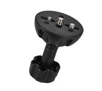 Trípode profesional de cabeza fluida de aluminio de 75 mm, media bola, adaptador de tornillo para cámara réflex digital, fotografía, cabeza de bola a convertidor de montaje plano