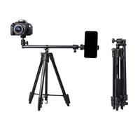 Trípode profesional para teléfono, soporte para cámara, capacidad de carga, 3.3 libras, trípode plegable para fotografía al aire libre e interior