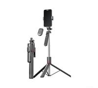 Trípode selfie con estabilización para fotos suaves - Monopod de aluminio con control remoto inalámbrico para vlogging viajes 31 pulgadas (trípode)