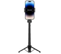 Trípode Selfie - Trípode Plegable de 50 cm, Mando a Distancia inalámbrico, Giratorio de 360 Grados, Soporte Antideslizante | Soporte de cámara para fotografía, transmisión en, grabación,