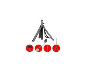 Trípode Telescópico JOBY TelePod 325, Extensible, Palo Selfie con Trípode y Cabezal de Bola Para Smartphone, Cámaras Digitales, Réflex, Cámaras de Acción, Kit para Vlogging, Youtube, Tik Tok