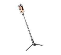 Trípodes para teléfono Selfie Stick de rotación de 360 grados, soporte ajustable de 3200 Gauss, estable 3 kg, montaje de 24,2 cm, 30,50 cm, trípodes portátiles portátiles