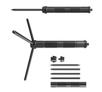 Trípodes regulables para exteriores, luz de campamento, soporte de cámara, base estable para dispositivo móvil, altura regulable, trípodes al aire libre