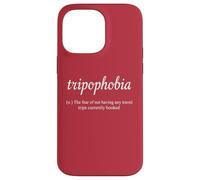 Tripofobia Definición Wanderlust Digital Nomad World Travel Carcasa para iPhone 14 Pro Max