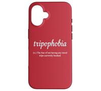 Tripofobia Definición Wanderlust Digital Nomad World Travel Carcasa para iPhone 16