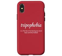 Tripofobia Definición Wanderlust Digital Nomad World Travel Carcasa para iPhone X/XS