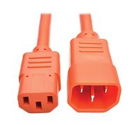 Tripp Lite 0,61 m 10 A estándar de alimentación de Ordenador Cable de extensión Plomo Cable - parent1 Naranja Naranja 0.91 m