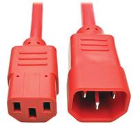 Tripp Lite 0,61 m 10 A estándar de alimentación de Ordenador Cable de extensión Plomo Cable - parent1 Rojo Rosso 1.83 m
