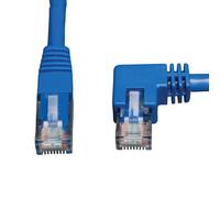 Tripp Lite 10FT Cat6 Gigabit RJ45 ángulo recto a RJ45 moldeado cable de parche