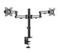 Tripp Lite Abrazadera de Escritorio de Brazo Flexible de Doble Monitor para Pantallas de 13 a 27 Pulgadas (DDR1327SDFC-1)