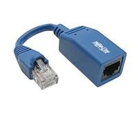 Tripp Lite Adaptador de Cable de Consola Rollover Cisco , (M/H) - RJ45 a RJ45, Azul, 127 mm [5"] - Cable de red ((M/H) - RJ45 a RJ45, Azul, 127 mm [5"], 0,127 m, Cat6, RJ-45, RJ-45, Azul)
