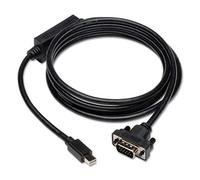 Tripp Lite Adaptador de Cable Mini DisplayPort a VGA (M/M), 1.83 m [6 pies] - Adaptadores de cable de vídeo (1.83 m [6 pies], 1,83 m, mini DisplayPort, VGA (D-Sub), Macho, Macho, Negro)