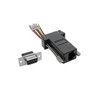 Tripp Lite Adaptador Serie Modular Db9 a Rj45 F/F Rs-232 Rs-422 Rs-485 (P440-89Ff)