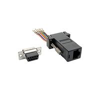 Tripp Lite Adaptador Serie Modular DB9 a RJ45 M/F RS-232 RS-422 RS-485 (P440-89FM)