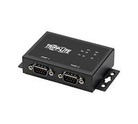 Tripp Lite Adaptador USB a Serie de 2 Puertos, RS-422/RS-485, FTDI con retención COM, USB-B a DB9 F/M (U208-002-IND)