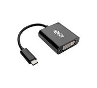 Tripp Lite Adaptador USB-C a DVI Convertidor 1080P USB Tipo C a DVI, M/F, Negro (U444-06N-DVIBAM)