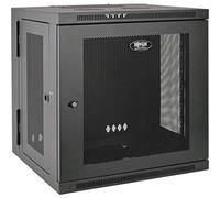 Tripp Lite by Eaton SmartRack 12U de Profundidad de UPS, Gabinete de Rack Pequeño Montado en la Pared, Parte Trasera con Bisagras (Negro) (SRW12USDP)