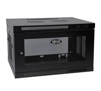 Tripp Lite by Eaton SmartRack 6U de Perfil Bajo, Profundidad de Conmutador-Plus, Gabinete de Rack Mini Montado en la Pared (Negro) (SRW6UDP)