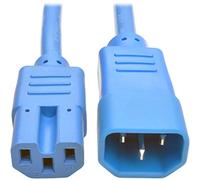 Tripp Lite - Cable (15A, 14 AWG, (IEC-320-C14 a IEC-320-C15), Azul, de 1.83 m [6 pies], 1,8 m, Male connector / Female connector, C14 acoplador, C15 acoplador, SJT, Azul)