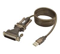 Tripp Lite Cable Adaptador de Serie USB a RS232 USB-A a DB25 DB9 M/M (U209-005-DB25)