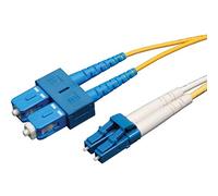 Tripp Lite Cable de conexión de Fibra dúplex monomodo 8.3/125 (SC/SC), 3 m (N366-03M)