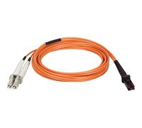 Tripp Lite Cable de Fibra Óptica N314 - 02 M 2M MT-RJ 2 x LC Naranja, Beige, Negro - Cable de Fibra Óptica de 2 m, OFNR, MT-RJ, 2 X LC, Naranja, Beige, Negro