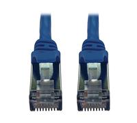 Tripp Lite Cable Ethernet Cat6a 10G, Cable de conexión de Red STP Delgado Moldeado sin enganches (RJ45 M/M), Azul, 1,5 Metros, garantía del Fabricante (N262-S05-BL)