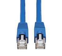 Tripp Lite Cable Patch Cat6a F/UTP Snagless w/PoE 10G CMR-LP Azul M/M 30ft (N261P-030-BL)