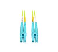 Tripp Lite Cable Patch de Fibra Óptica Duplex Multimodo LC a LC, 100Gb, 50/125, OM5, LC/LC Macho (25M) US