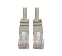 Tripp Lite Cable Patch Moldeado Cat5e Cat5 350MHz RJ45M/M Gris 1 Foot