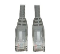 Tripp Lite Cable Patch Moldeado Snagless Cat6 Gigabit (RJ45 M/M) - Gris, de 3.05 m [10 pies] - Cable de red (de 3.05 m [10 pies], 3,05 m, Cat6, U/UTP (UTP), RJ-45, RJ-45, Gris)