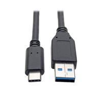 Tripp Lite Cable USB 3.1 Gen 1 de 5 Gbps USB-C a USB-A, Tipo-C, Thunderbolt 3, (