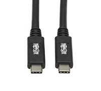 Tripp Lite Cable USB C USB 3.1 Gen 2, 5A Clasificación 10Gbps M/USB Tipo C de 20 pulgadas (U420-20N-G2-5A)