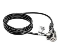 Tripp Lite Candado de Seguridad con llave para Laptop, Cable de 1.83 m [6 pies] - Cable antirrobo (Cable de 1.83 m [6 pies], Negro, Llave redonda, Portátil, PVC, 2 llaves, 1,8 m)