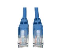 Tripp Lite CAT5 CAT5e Snagless Cable de conexión Moldeado UTP Azul RJ45 m/m, 35 FT 35 '(N001 - 035-bl)
