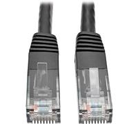 Tripp Lite CAT6 CAT5E Cable de conexión Moldeado Gigabit RJ45 m/m 550 MHz Negro 35 ft 35 '(N200 - 035-bk)