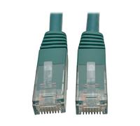 Tripp Lite CAT6 CAT5E Cable de conexión Moldeado Gigabit RJ45 m/m 550 MHz Verde 35 ft 35 '(N200 - 035-gn)