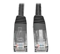 Tripp Lite CAT6, M/M, 10FT 3.048m Cat6 U/UTP (UTP) Negro - Cables de Red (M/M, 10FT, RJ-45, RJ-45, Macho/Macho, Oro, 10/100/1000Base-T(X), Cat6)