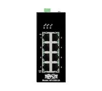 Tripp Lite Conmutador Ethernet Industrial de 8 Puertos Servicio Ethernet/IP (EIP QoS), 100 Mbps, no administrado, Montaje en riel DIN, Rango de Temperatura de -40° a 75°C (NFI-U08-2A)