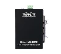 Tripp Lite Conmutador Gigabit Ethernet Industrial de 5 Puertos Servicio Ethernet/IP (EIP QoS), no administrado, riel DIN y Montaje en Pared, Rango de Temperatura de -40° a 75°C