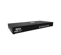 Tripp Lite Conmutador KVM Seguro de 8 Puertos DVI, Seguridad PP4.0 certificada por NIAP del Gobierno de los Estados Unidos, Puerto de Tarjeta de Acceso común (CAC), Calidad 2K @ 60Hz, Cumple con TAA,