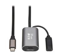 TRIPP LITE Eaton U330-05M-C2C-C - Cable de extensión USB C largo de 16 pies (5 Gbps)