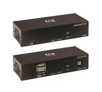 Tripp Lite Extensor Ethernet DisplayPort a través de Cat6, Kit de transmisor/Receptor, hasta 70 Metros, Video 4K a 60Hz, 4:4:4, Cable de alimentación, Cumple con la TAA (B127A-1A1-BDBDA)