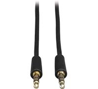 Tripp Lite Mini Cable de Audio Estéreo de 3,5 mm para Micrófonos, Altavoces y Auriculares (M/M) de 6 pies (P312-006)