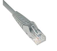Tripp Lite N201-001-GY - Cable de conexión Gigabit (categoría 5e, 350 MHz), Color Gris