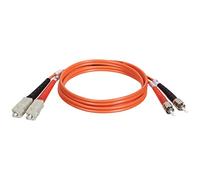 Tripp Lite N304-006 Cable de Fibra optica 2 m OFNR 2X SC 2X ST Orange - Cables de Fibra optica (2 m, OFNR, 2X SC, 2X ST, Male Connector/Male Connector, Orange)