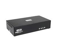 Tripp Lite Secure KVM Switch 4-Port Dual Monitor HDMI/DP NIAP PP3.0 w/CAC - 4 computadora(s) - 1 Usuario Local - 3840 x 2160-11 x USB - 2 x HDMI - 8 x DisplayPort - Compatible con TAA